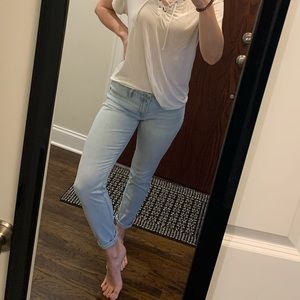 Abercrombie Light Wash Jeans, Size 6